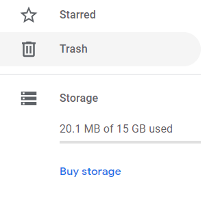 Storage