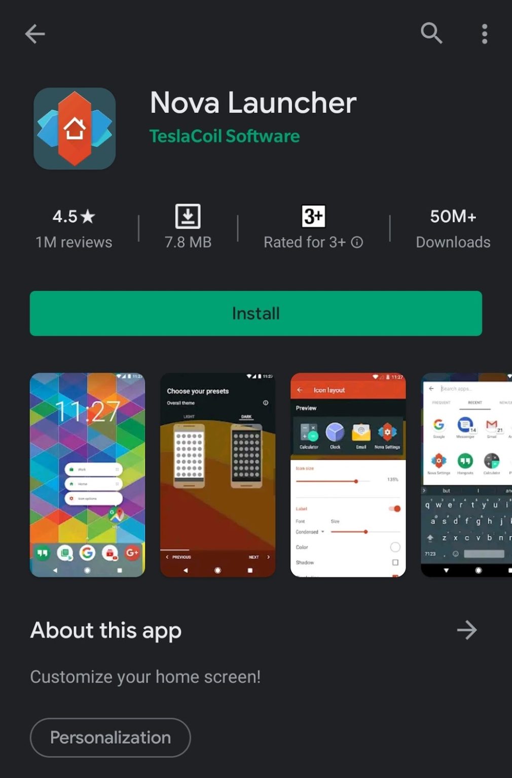 android status bar ui kit figma