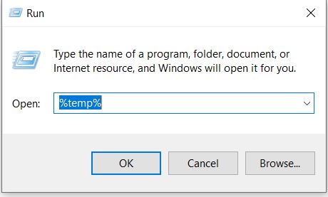 Delete temporary files