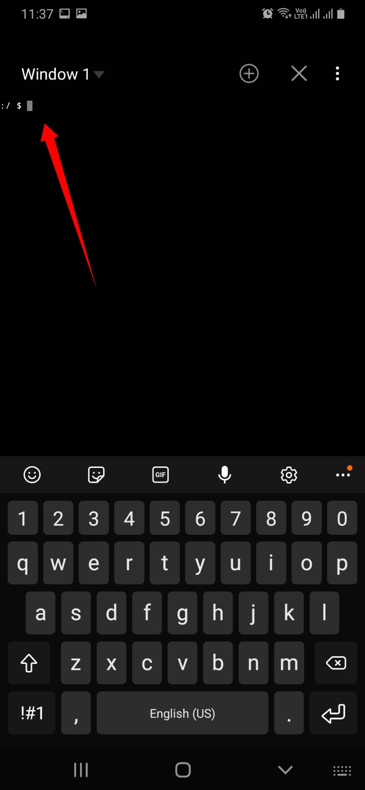 Command prompt for android Let's execute with Gossipfunda