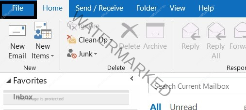 How to refresh Microsoft outlook