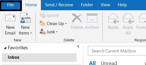 How to refresh Microsoft outlook