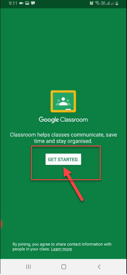 How to setup a Google Classroom for students?