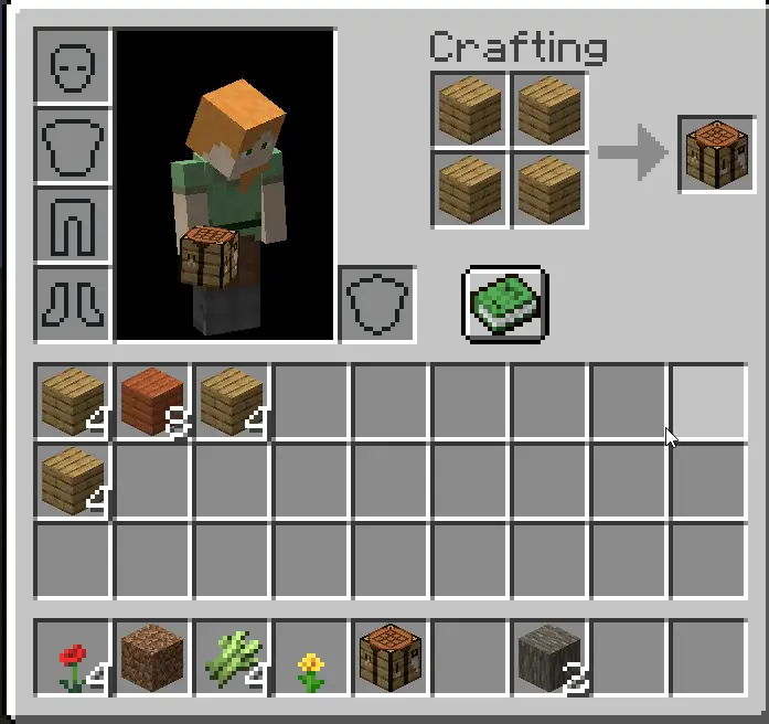 Craft the Crafting table