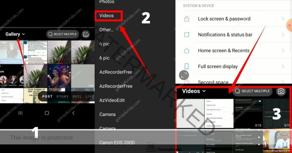 How to upload a video to Instagram feed