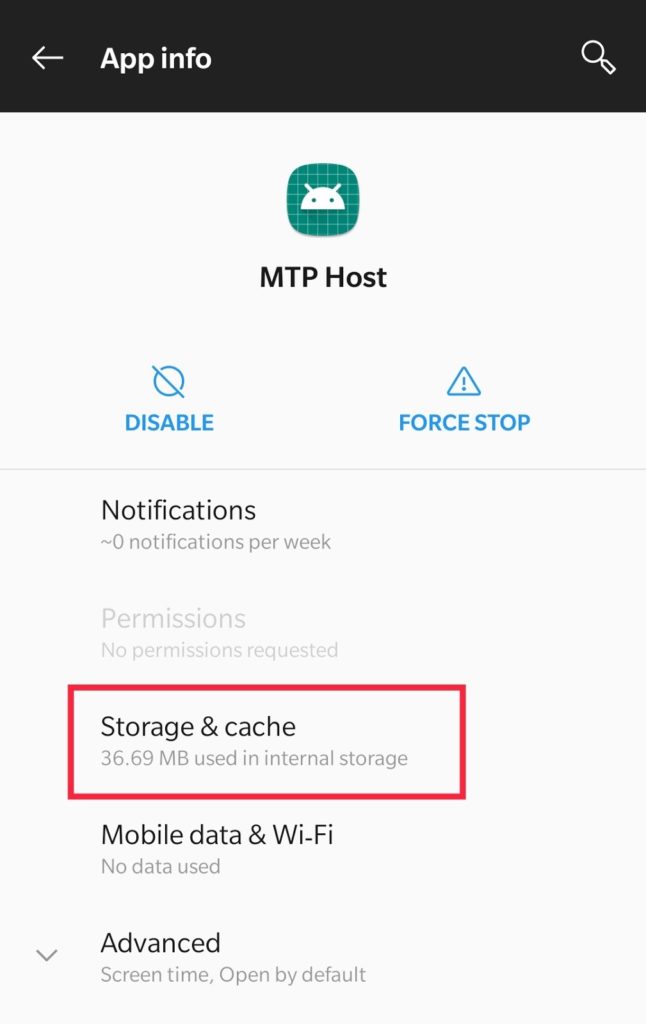 storage of com.samsung.android.mtpapplication