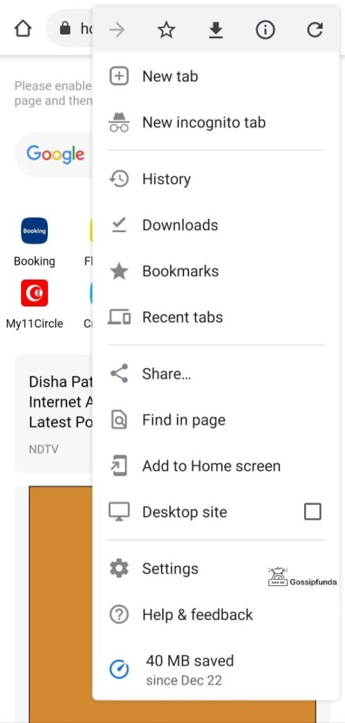 How do I change my browser settings on Android?