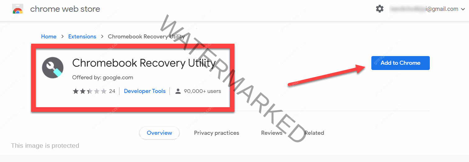 When to use Chromebook Recovery Utility application?