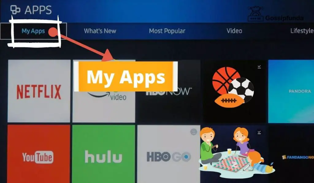 How to Search apps on Samsung Smart Tv - Gossipfunda