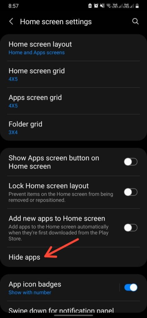 How to hide and unhide any apps from your home screen