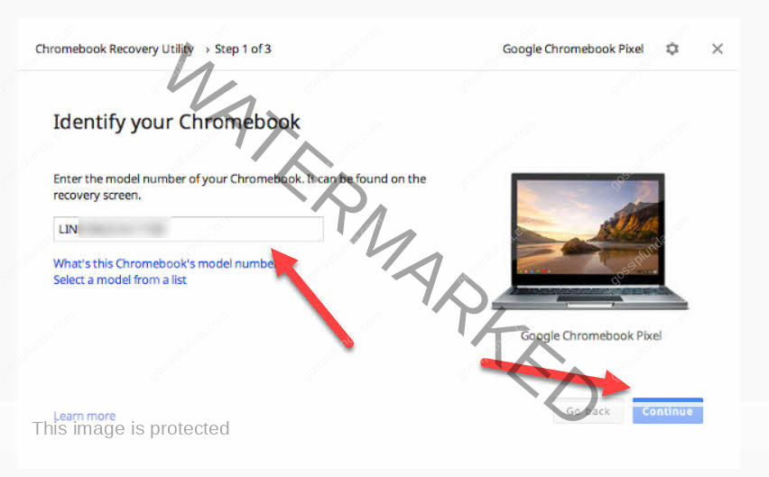 identify your Chromebook