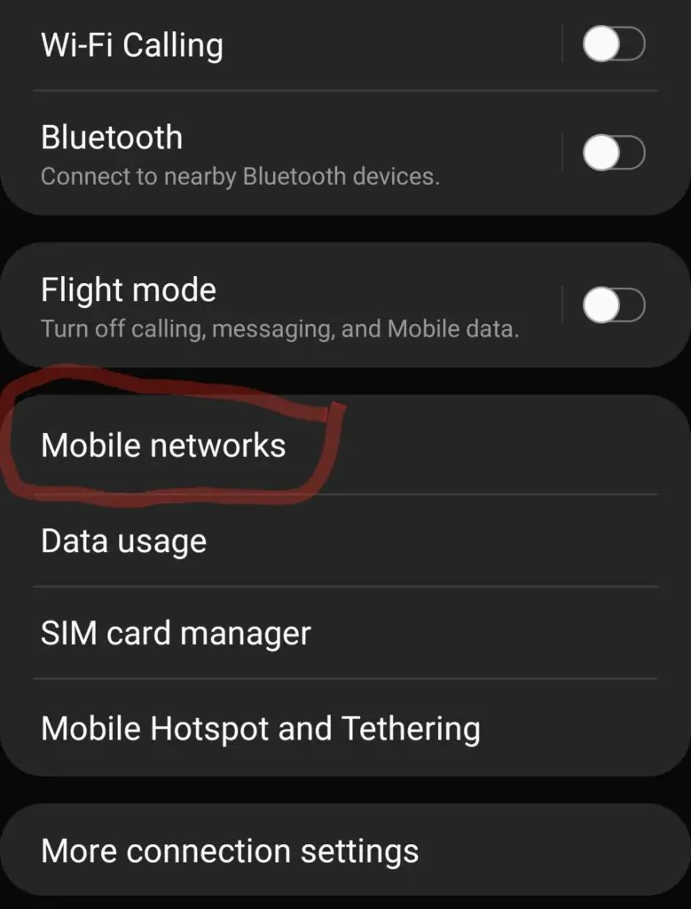 Mobile Network