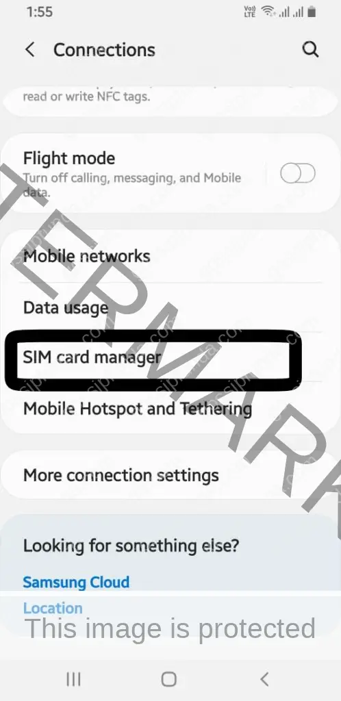 Sim card manager