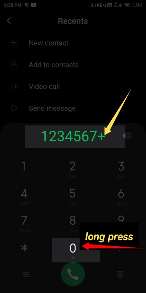 Calling a number with an extension in Android