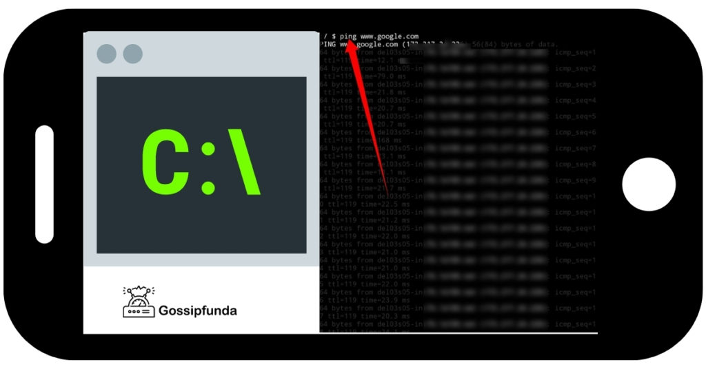 Command prompt for android