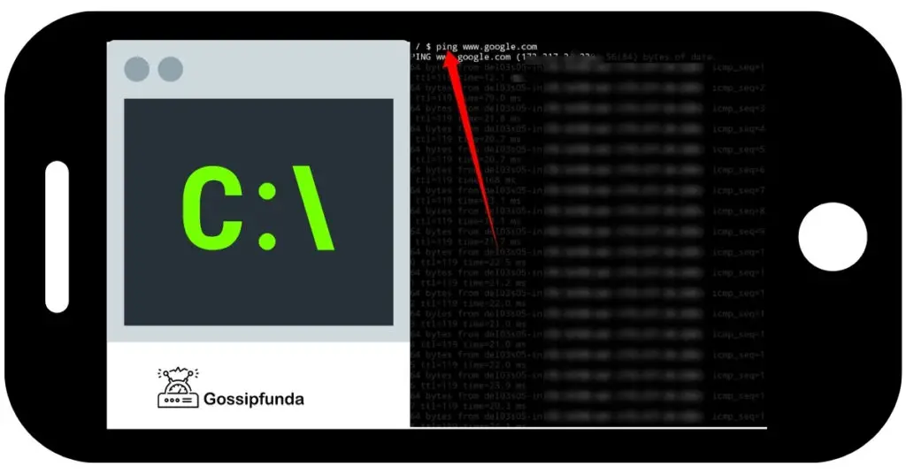 Command prompt for android