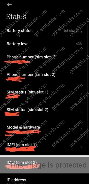 Phone number By system settings
