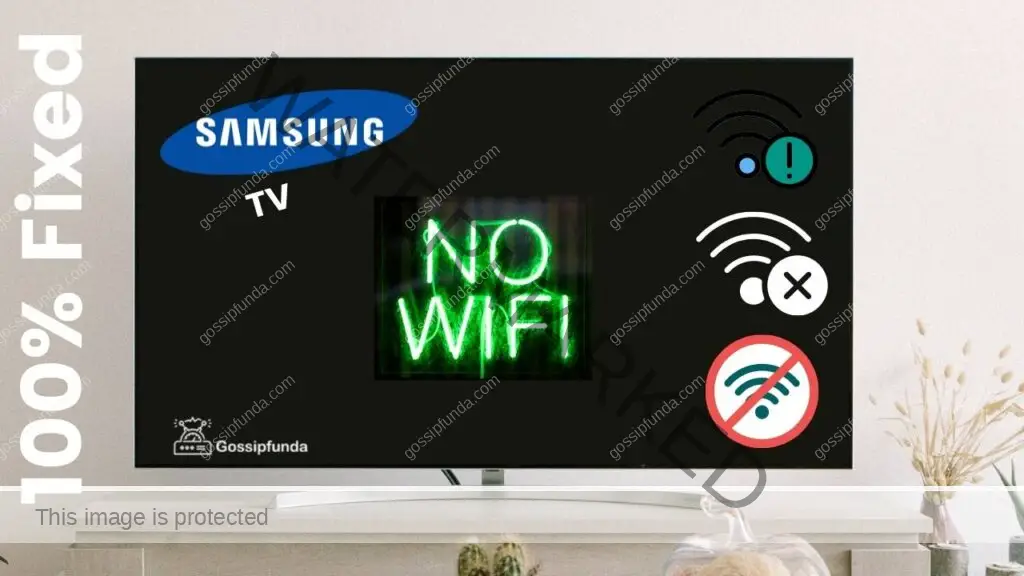 Samsung TV not connecting to WiFi