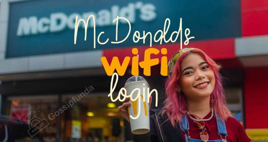 McDonalds wifi login