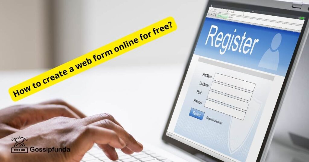 How to create a web form online for free?