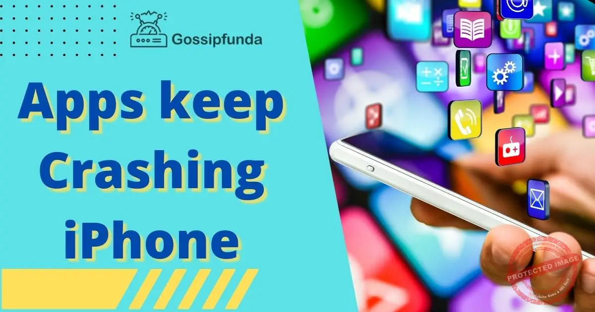 Apps keep crashing iPhone