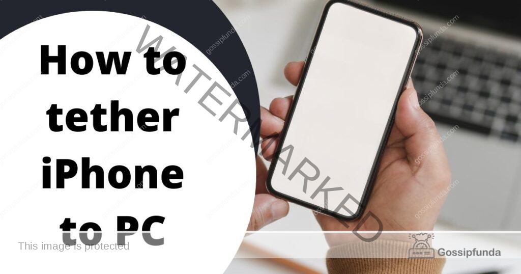 How to tether iPhone to PC