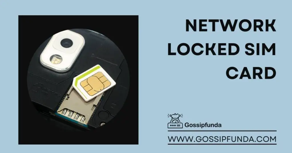 Network Locked SIM Card