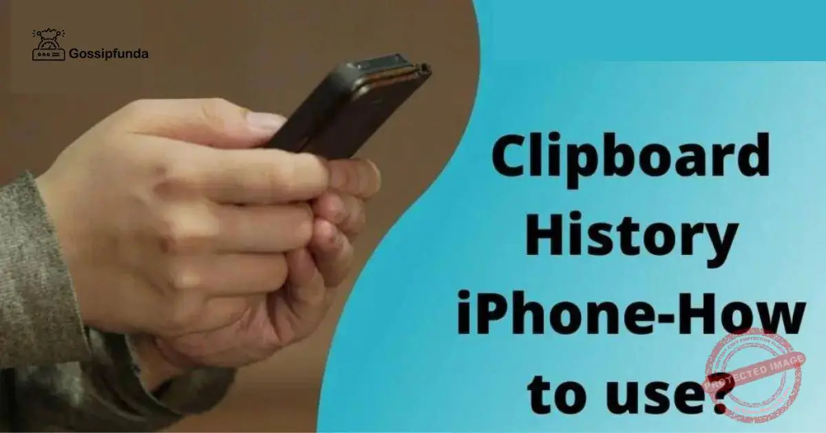 Clipboard History iPhone