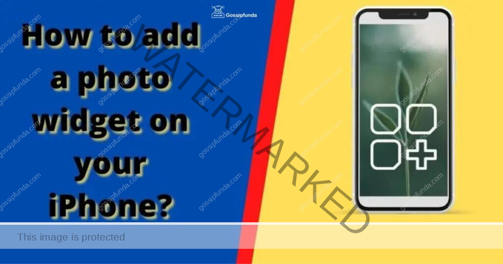 How to add a photo widget on your iPhone
