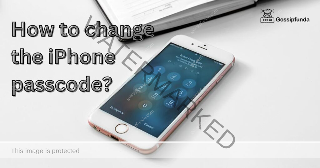 How to change the iPhone passcode?