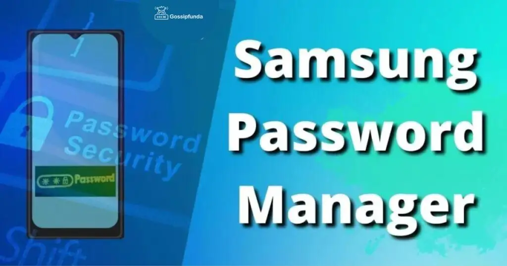 Samsung password manager