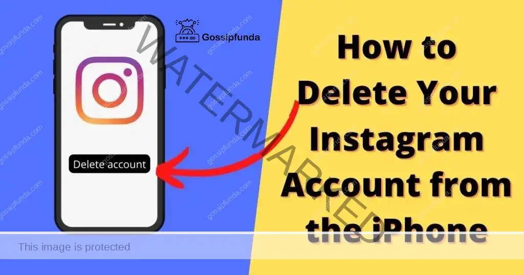 How to delete Instagram account on iPhone