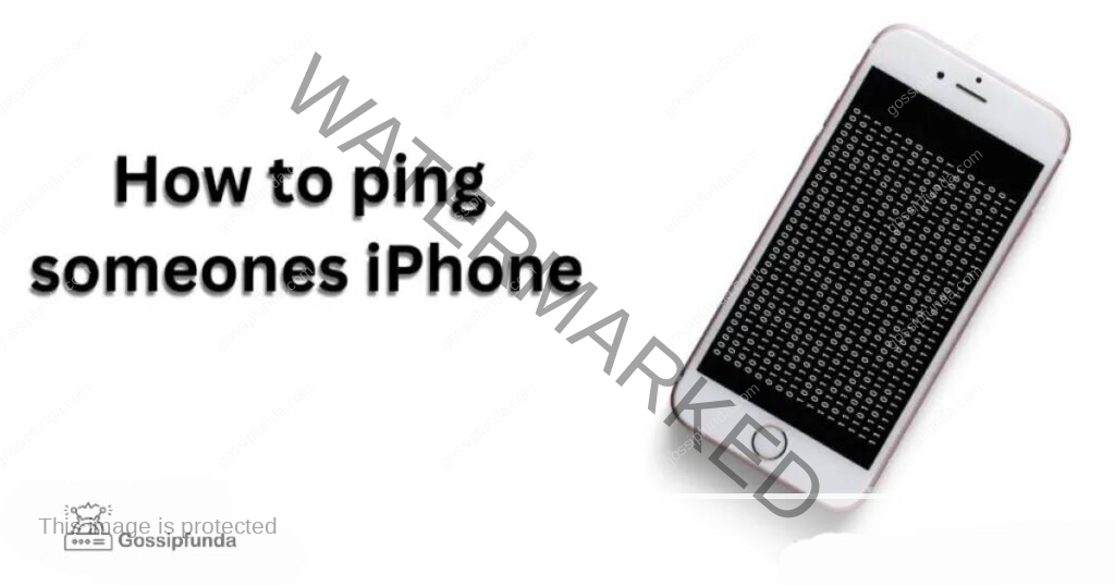 How to ping someones iPhone