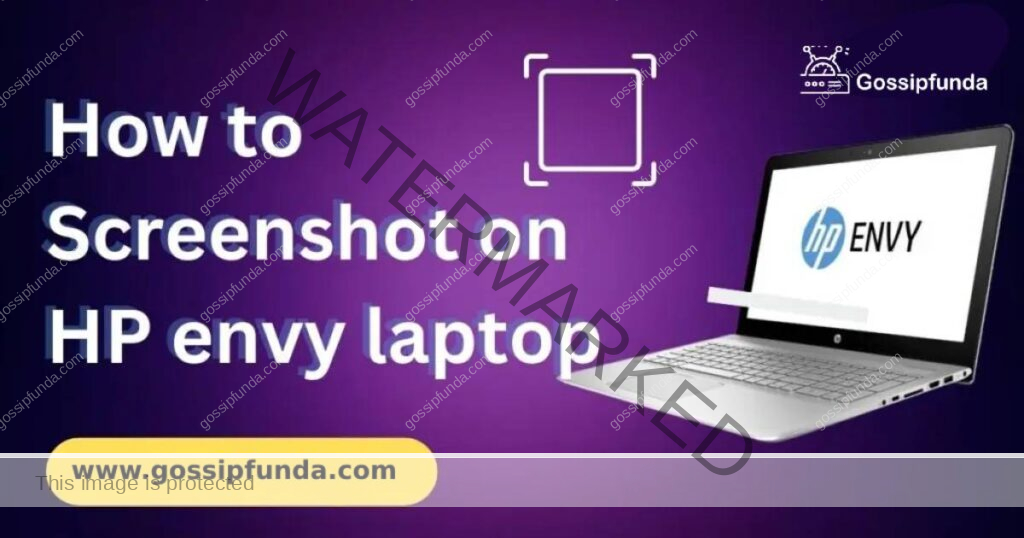 How to screenshot on HP envy Laptop