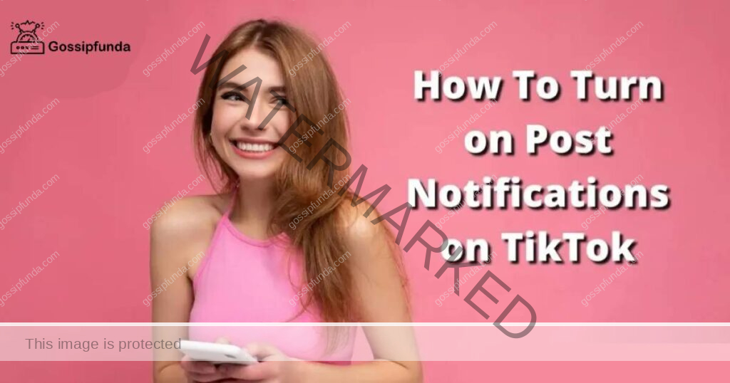 How to turn on post notifications on tiktok