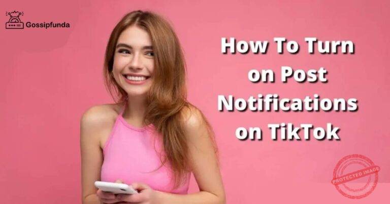 How to turn on post notifications on tiktok