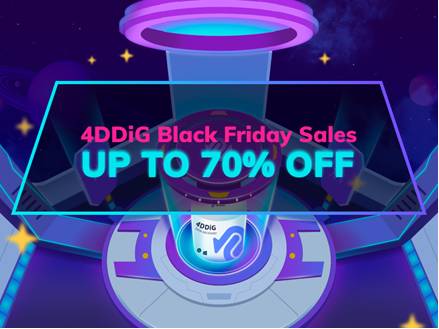 Tenorshare 4DDiG Black Friday Sales 2022 is in full swing!