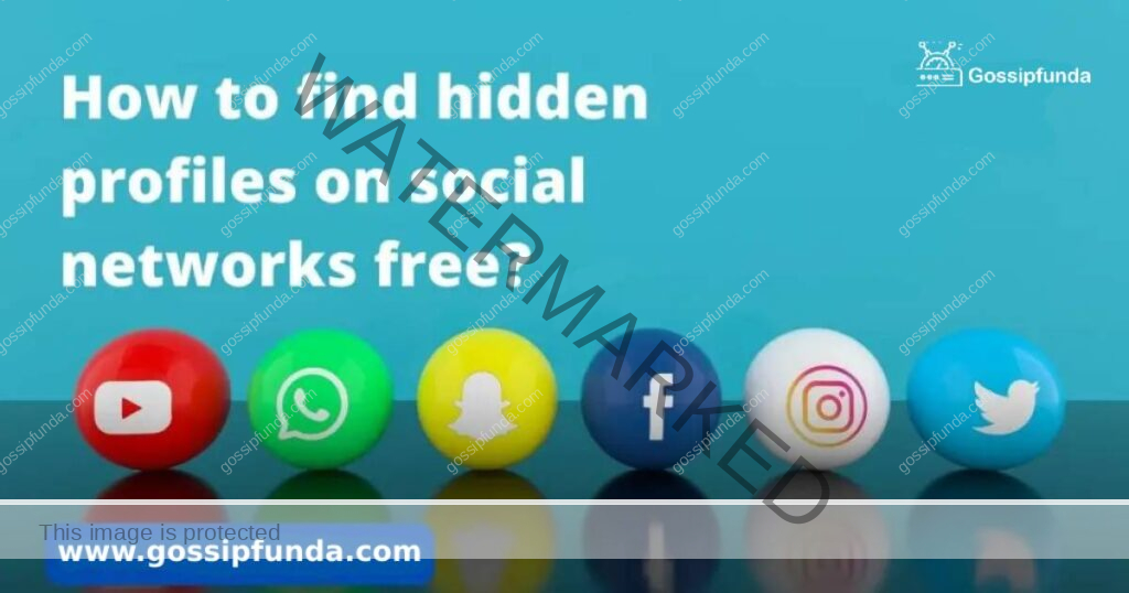 How to find hidden profiles on social networks free