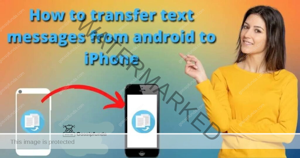 How to transfer text messages from android to iPhone