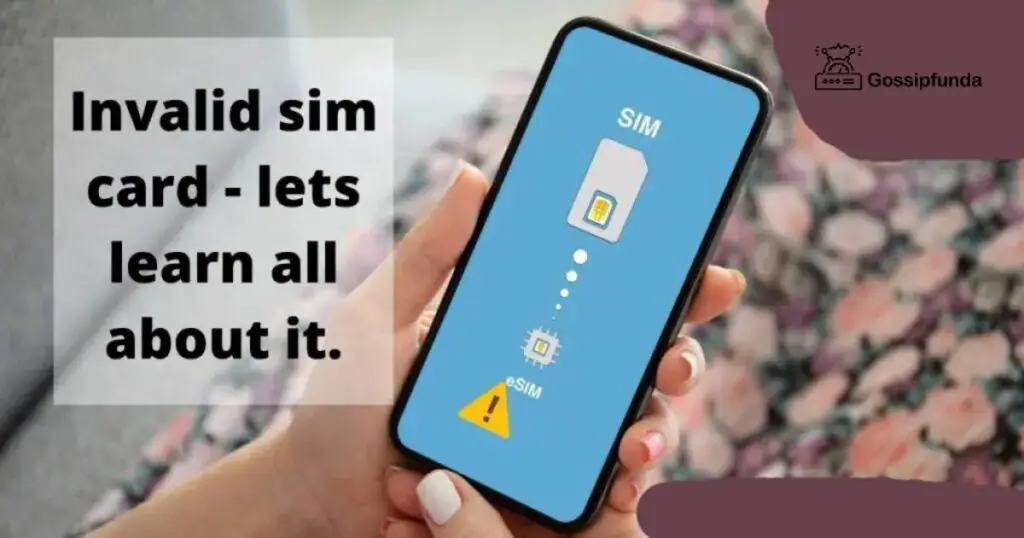 Invalid sim card