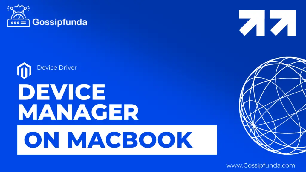 Device Manager on MacBook