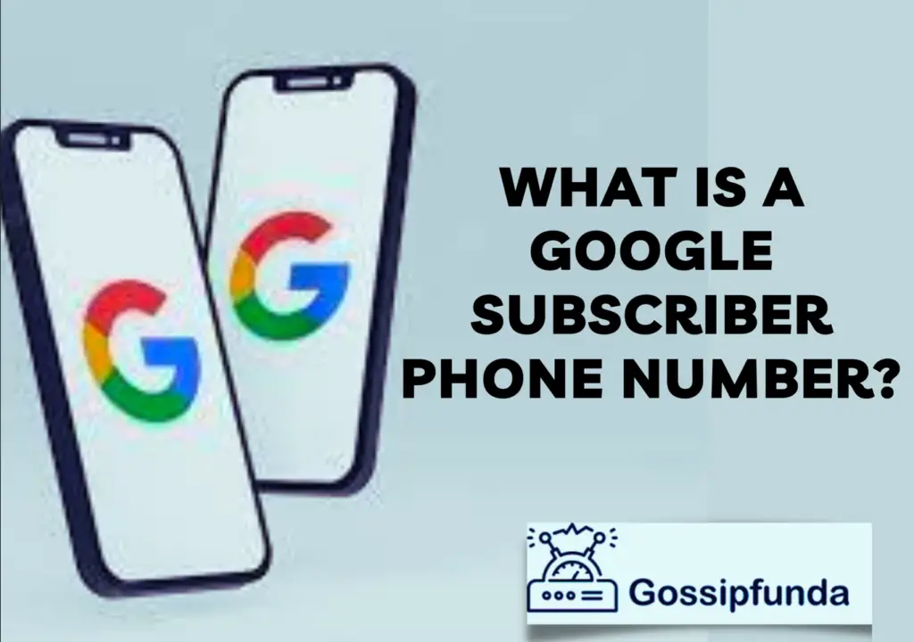 What is a Google subscriber phone number