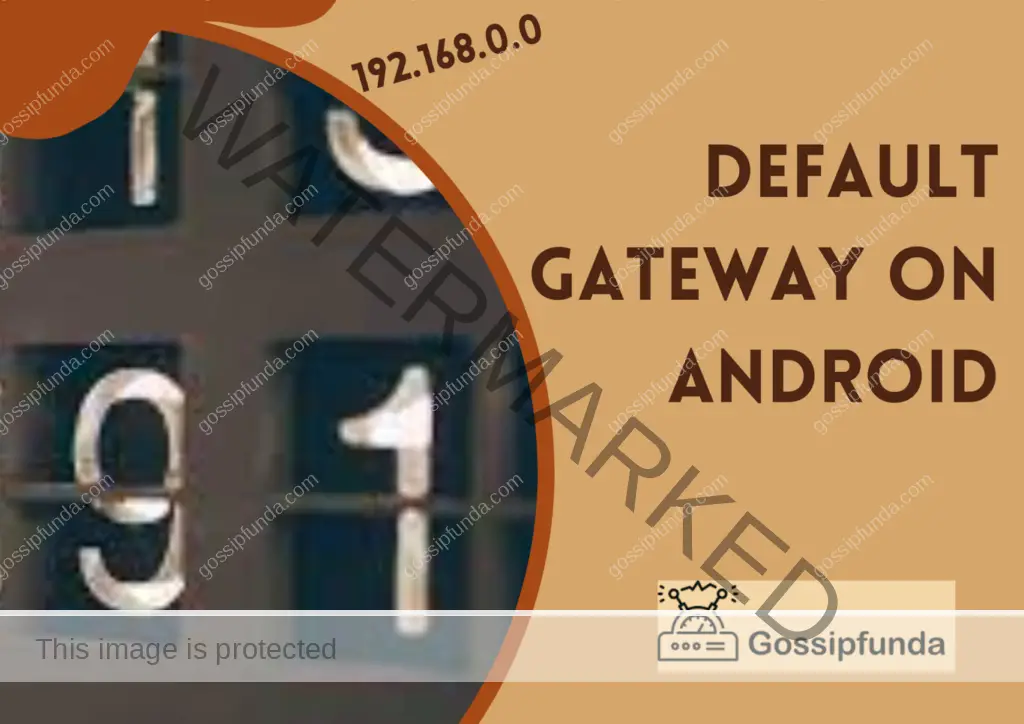 Default gateway on android