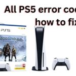 All PS5 error code