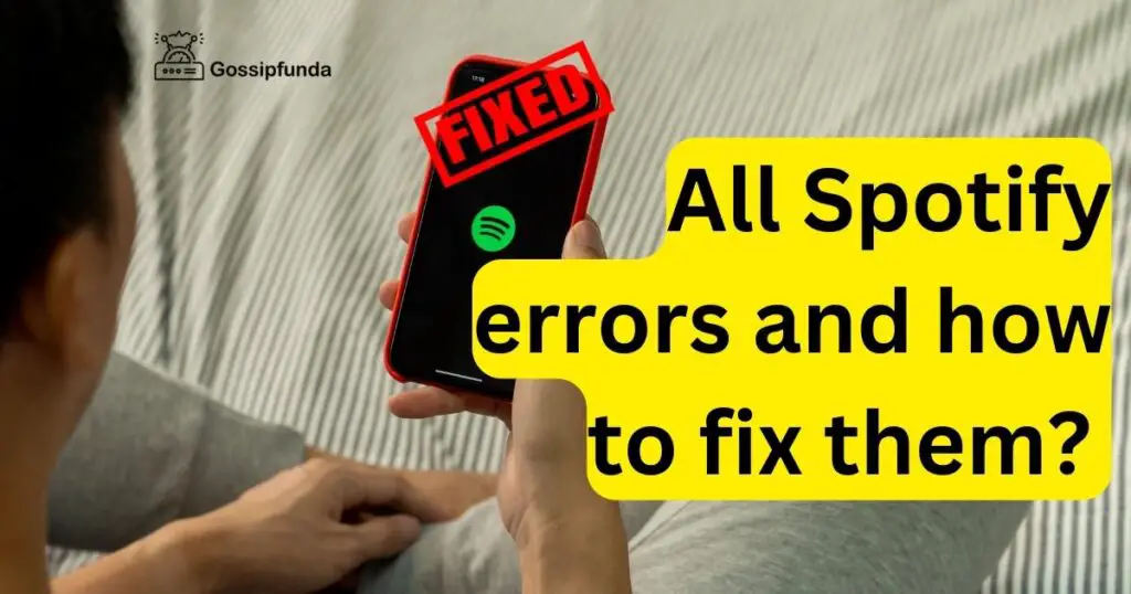 All spotify error code