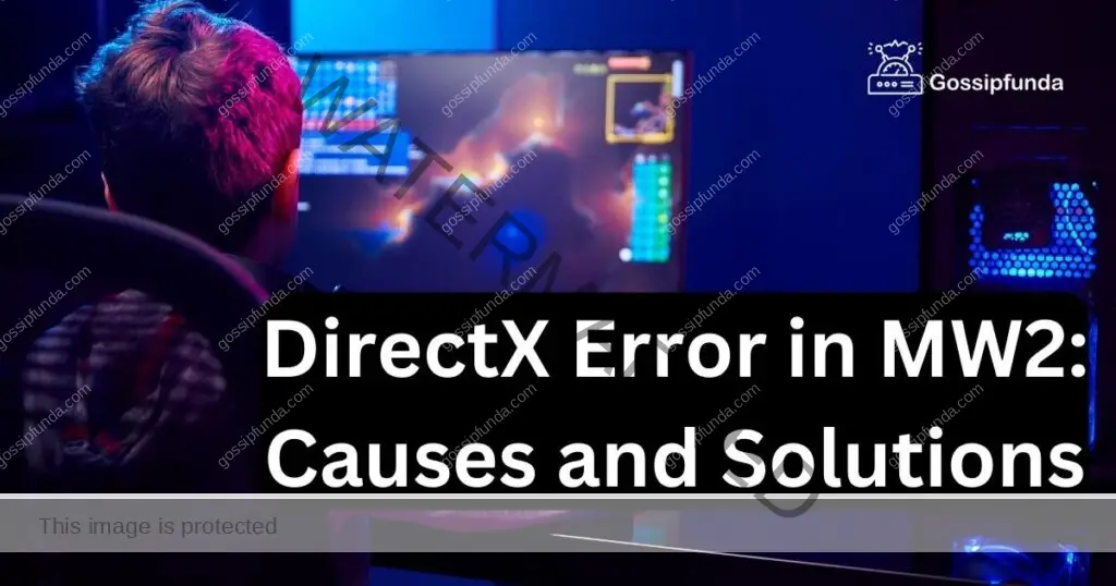 DirectX Error in MW2