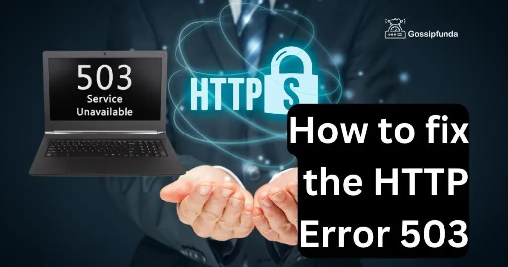 How to fix the HTTP Error 503