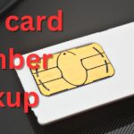 Sim card number lookup