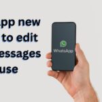 WhatsApp new feature to edit send messages for iOS use