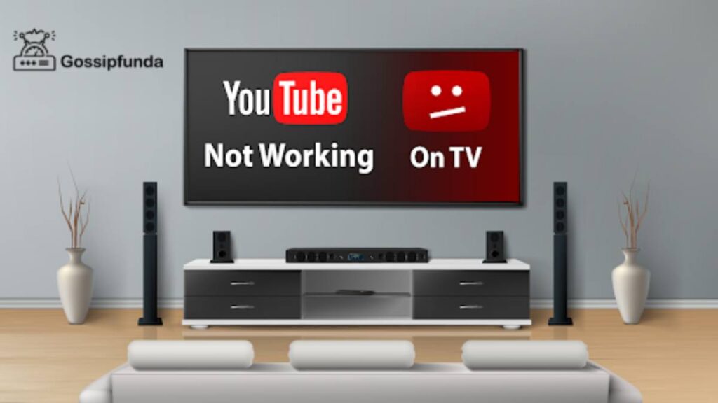 YouTube app not working on TV